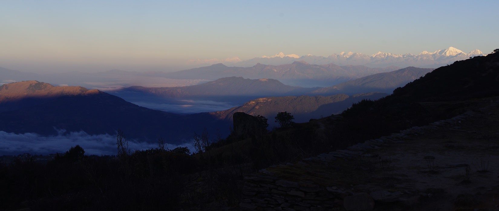 Panoramic View From Pikey Peak