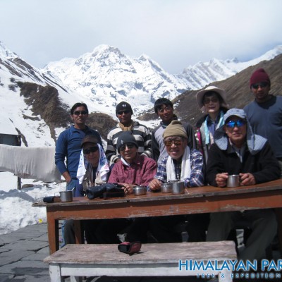 Annapurna base camp view